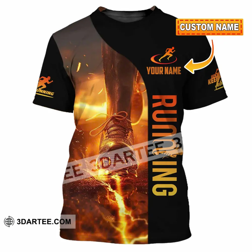 Unisex Shirt - Custom Running 3D Shirt - T-shirt