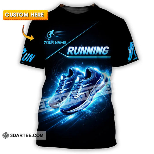 Unisex Shirt - Custom Running 3D Shirt - T-shirt