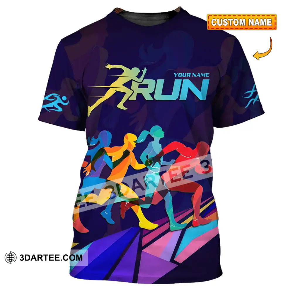 Unisex Shirt - Custom Running 3D Shirt T-shirt
