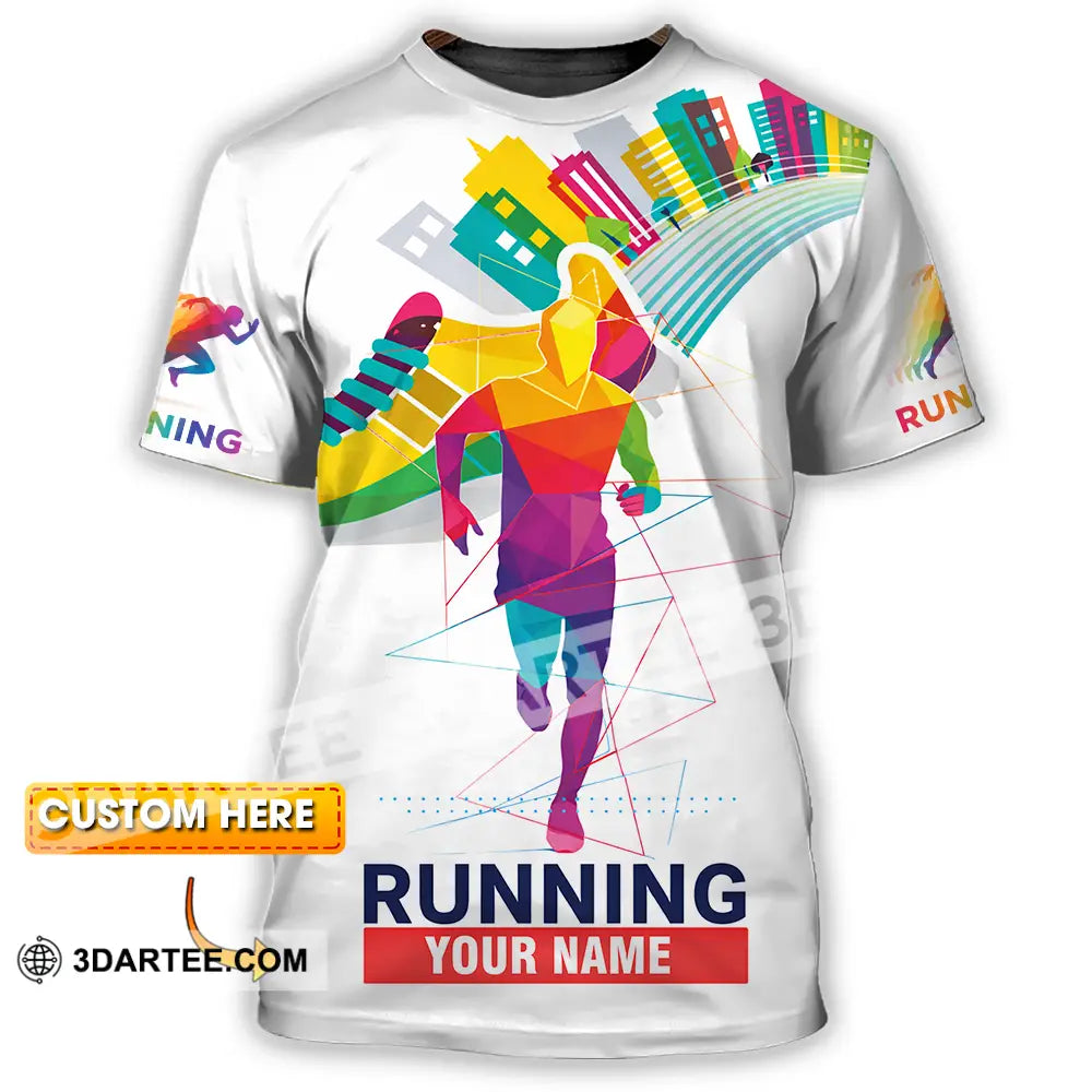 Unisex Shirt - Custom Running 3D Shirt - T-shirt