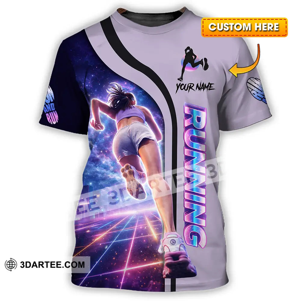 Unisex Shirt - Custom Running 3D Shirt T-shirt