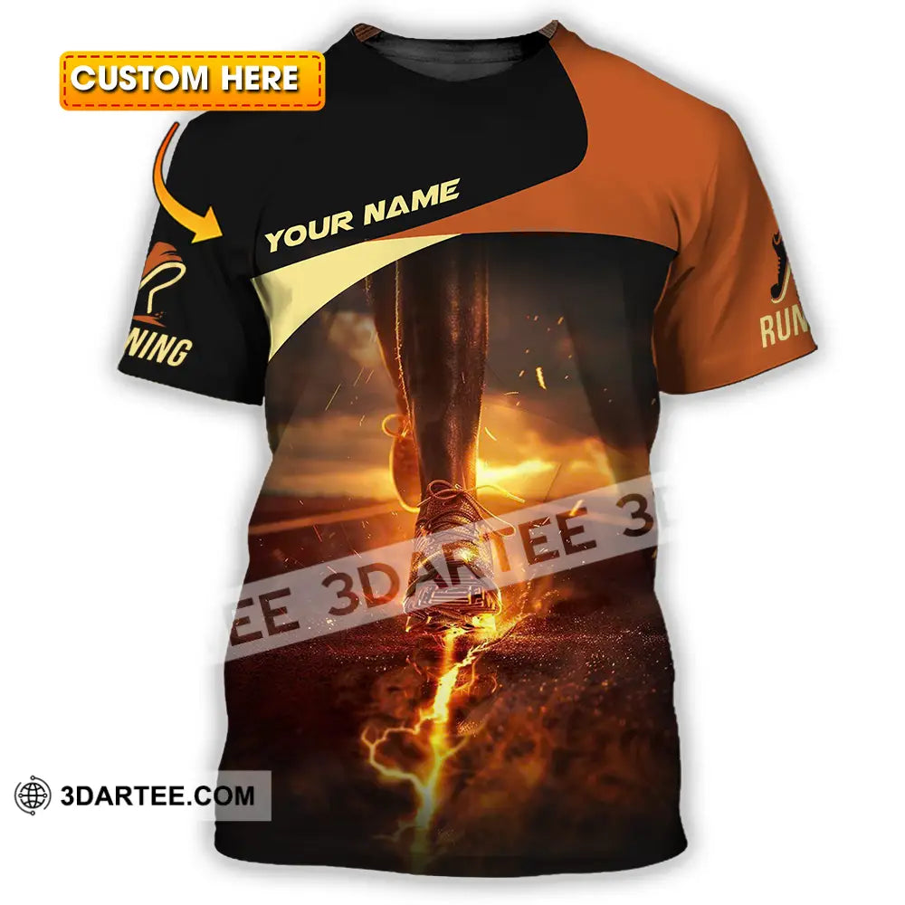 Unisex Shirt - Custom Running 3D Shirt T-shirt
