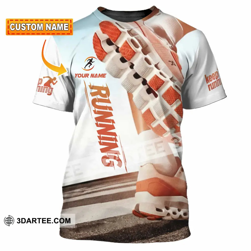 Unisex Shirt - Custom Running 3D Shirt T-shirt