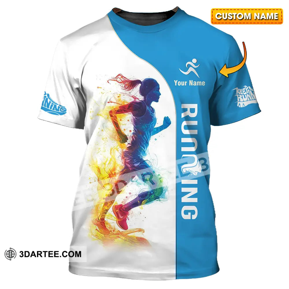 Unisex Shirt - Custom Running 3D Shirt T-shirt