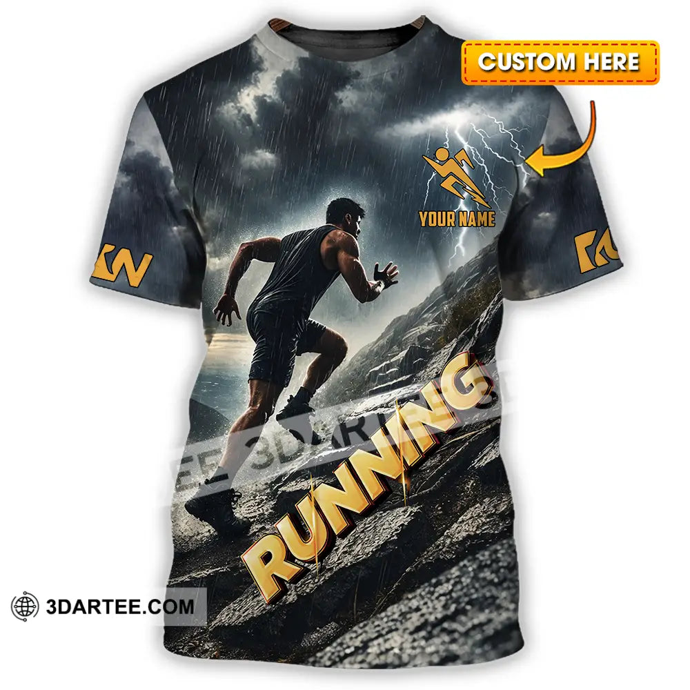 Unisex Shirt - Custom Running 3D Shirt T-shirt
