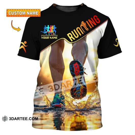 Unisex Shirt - Custom Running 3D Shirt T-shirt
