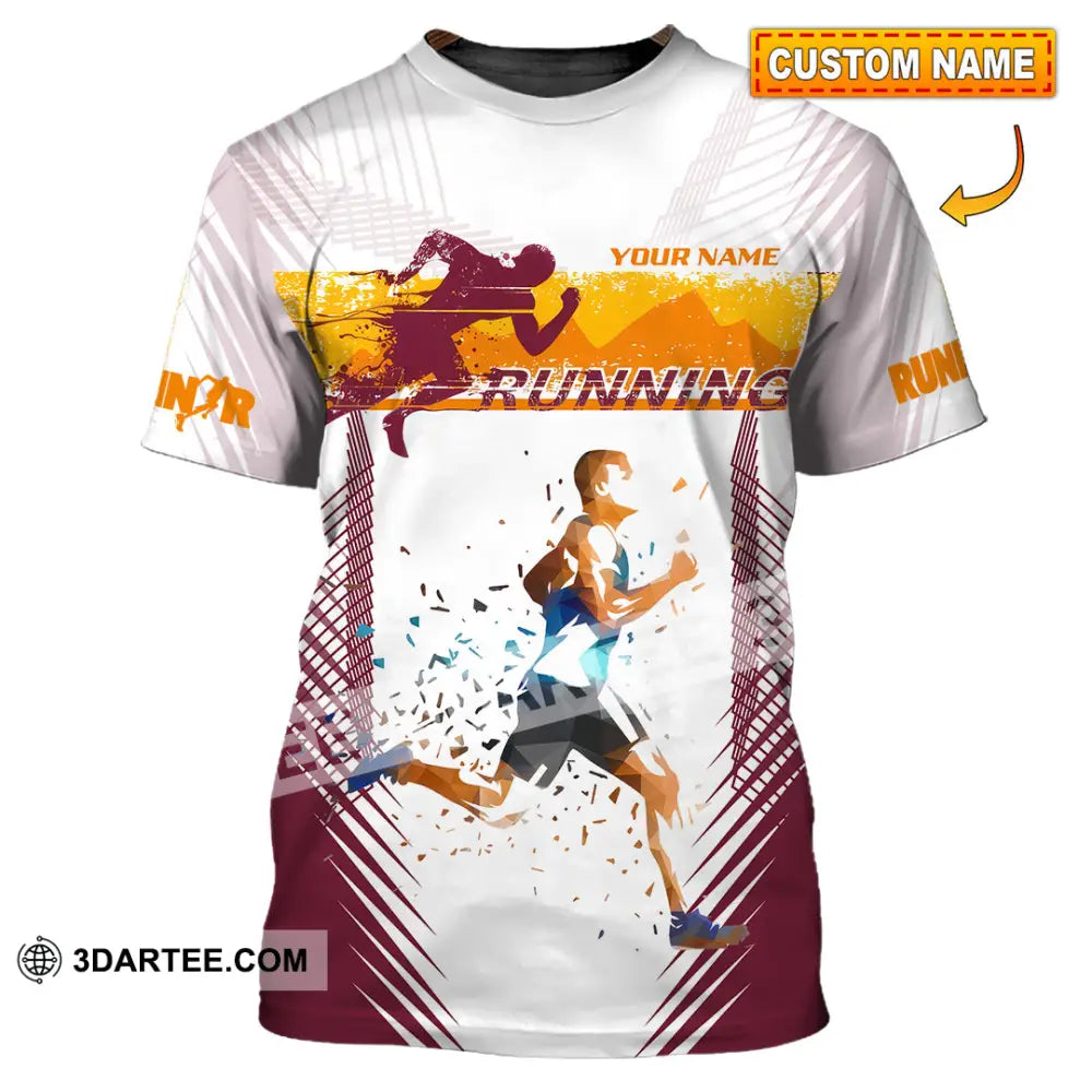 Unisex Shirt - Custom Running 3D Shirt T-shirt