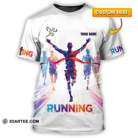 Unisex Shirt - Custom Running 3D Shirt - T-shirt