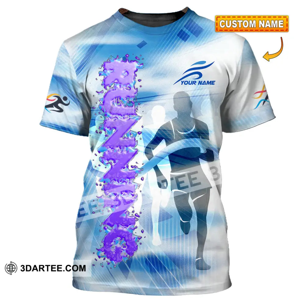 Unisex Shirt - Custom Running 3D Shirt - T-shirt