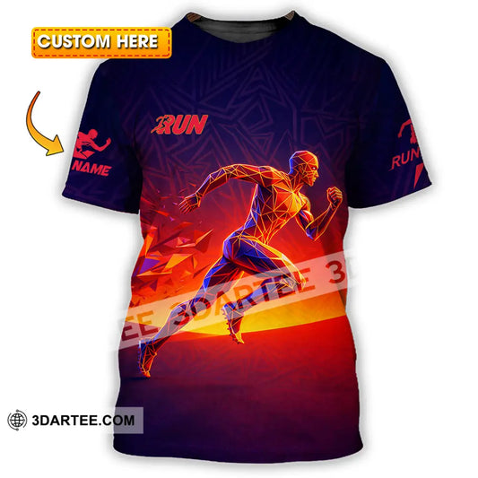Unisex Shirt - Custom Running 3D Shirt T-shirt