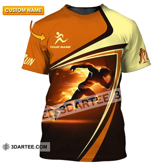 Unisex Shirt - Custom Running 3D Shirt T-shirt