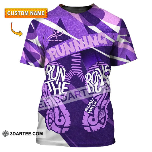 Unisex Shirt - Custom Running 3D Shirt T-shirt