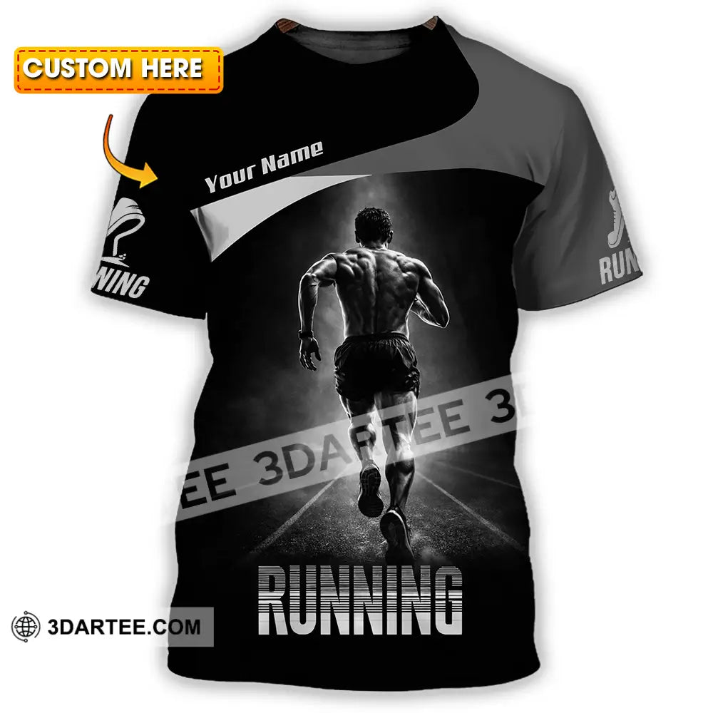 Unisex Shirt - Custom Running 3D Shirt - T-shirt