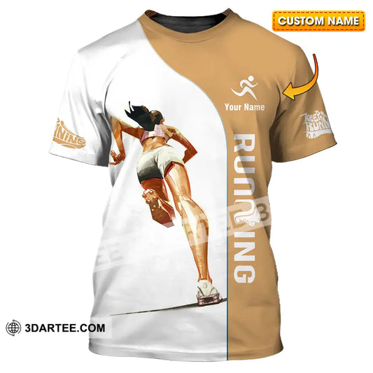 Unisex Shirt - Custom Running 3D Shirt T-shirt