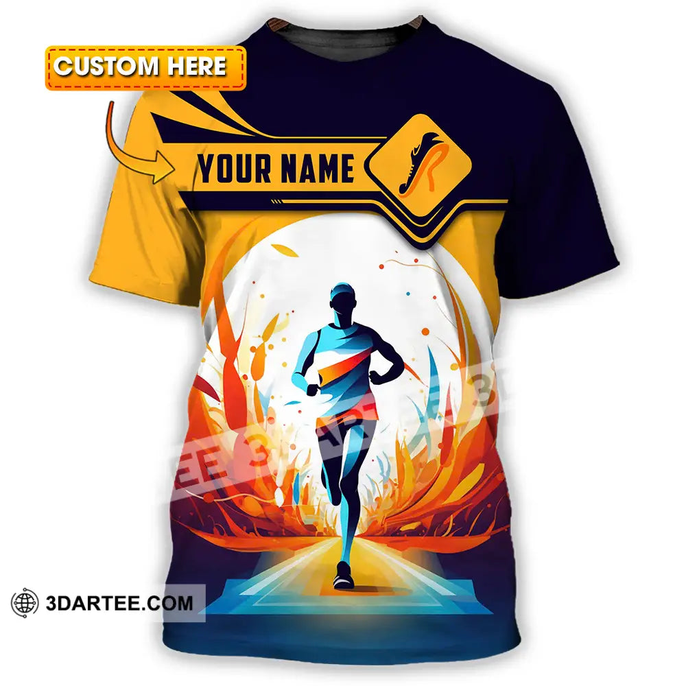 Unisex Shirt - Custom Running 3D Shirt T-shirt