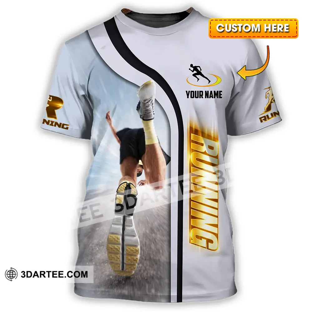 Unisex Shirt - Custom Running 3D Shirt T-shirt