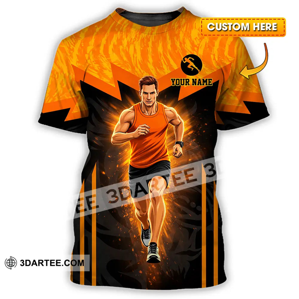 Unisex Shirt - Custom Running 3D Shirt T-shirt