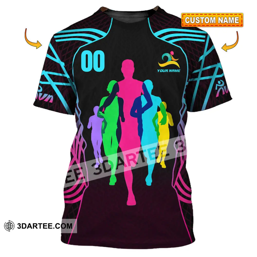 Unisex Shirt - Custom Running 3D Shirt T-shirt