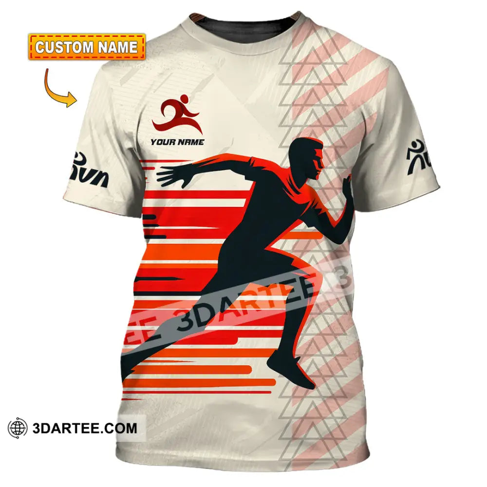 Unisex Shirt - Custom Running 3D Shirt T-shirt