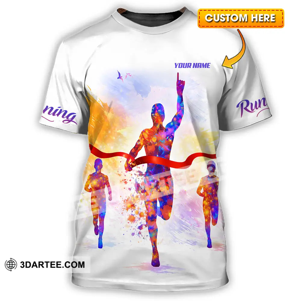 Unisex Shirt - Custom Running 3D Shirt - T-shirt