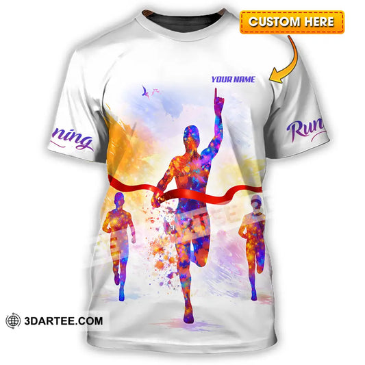 Unisex Shirt - Custom Running 3D Shirt - T-shirt