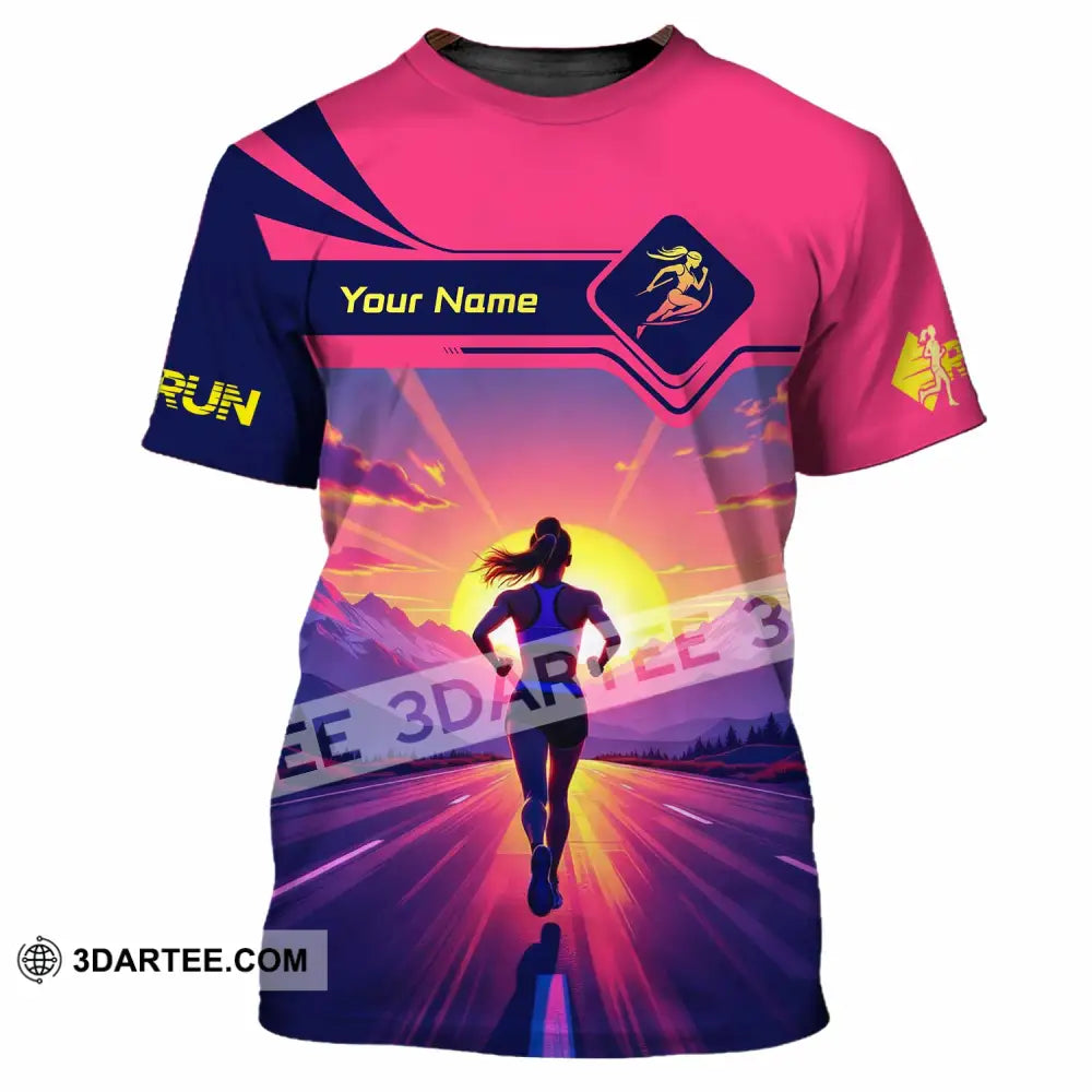 Unisex Shirt - Custom Running 3D Shirt T-Shirt / S T-shirt