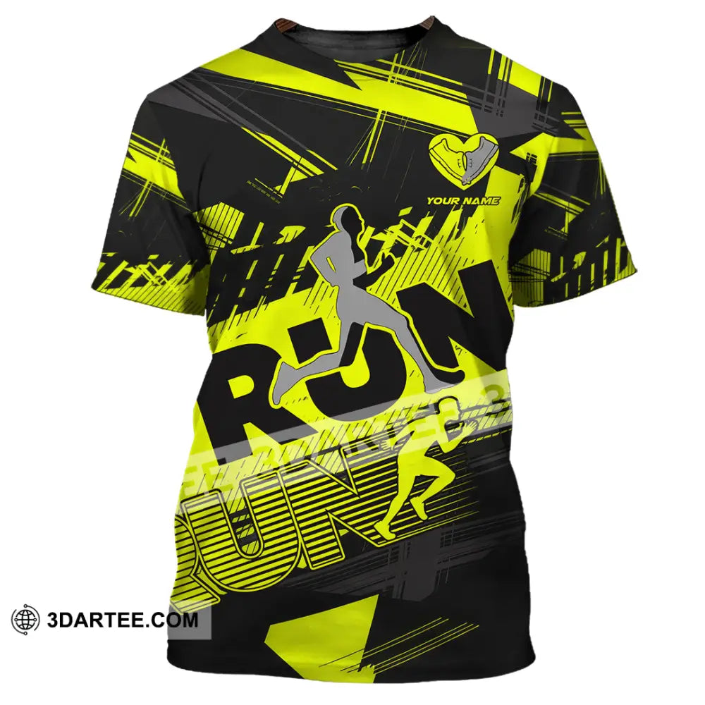 Unisex Shirt - Custom Running 3D Shirt T-Shirt / S T-shirt