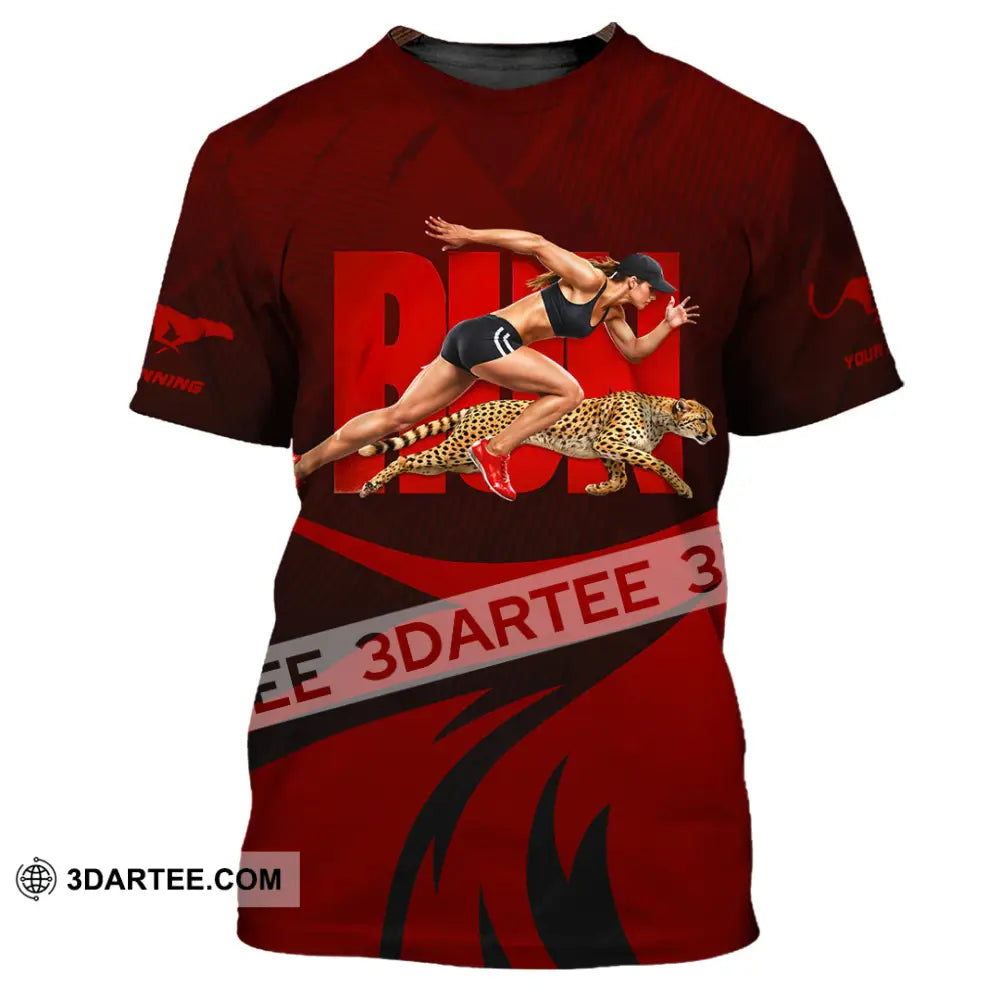 Unisex Shirt - Custom Running 3D Shirt T-Shirt / S T-shirt