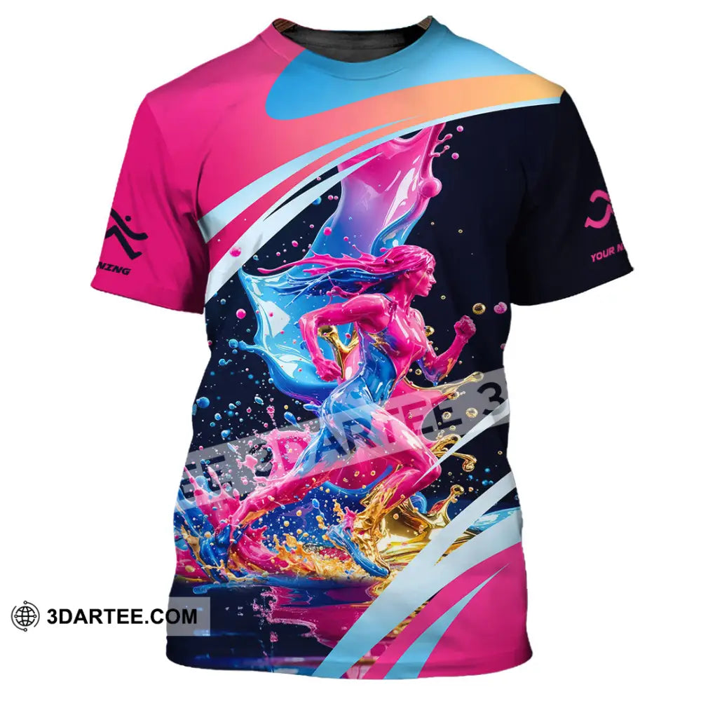 Unisex Shirt - Custom Running 3D Shirt T-Shirt / S T-shirt