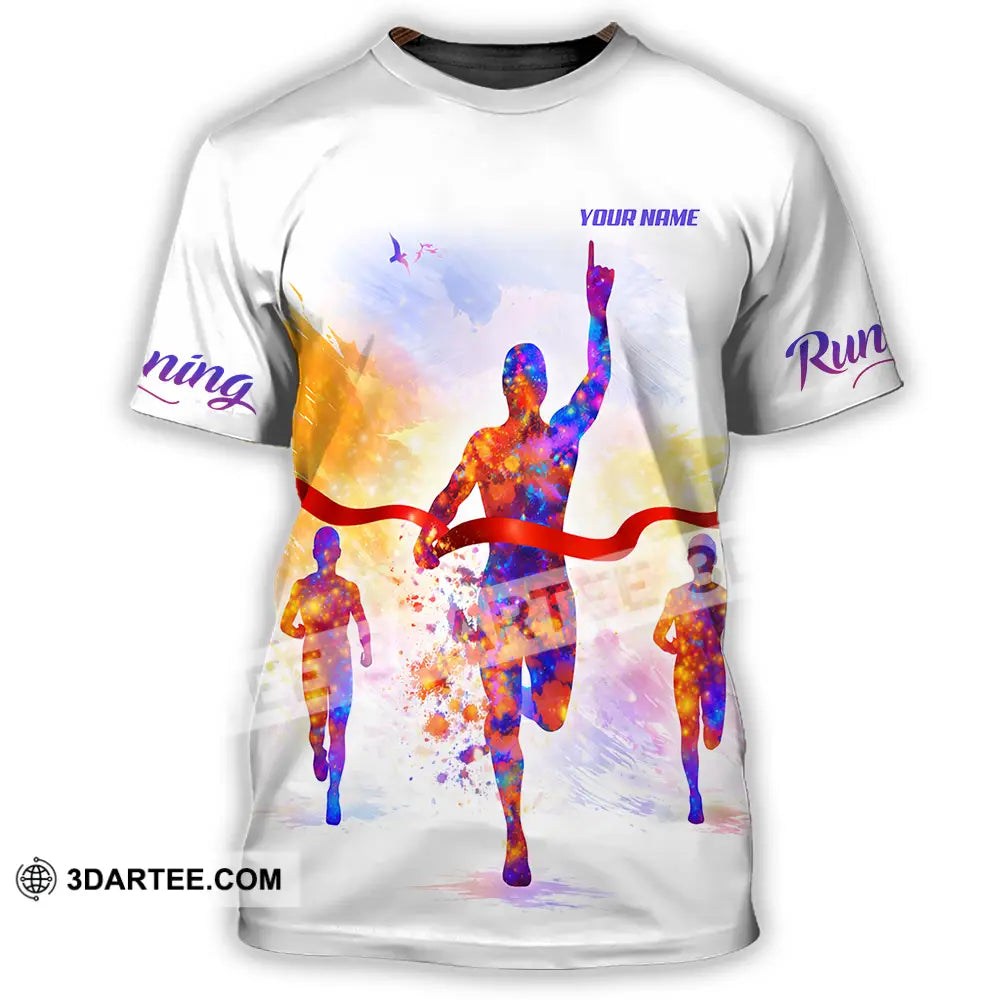 Unisex Shirt - Custom Running 3D Shirt - T-Shirt / S - T-shirt