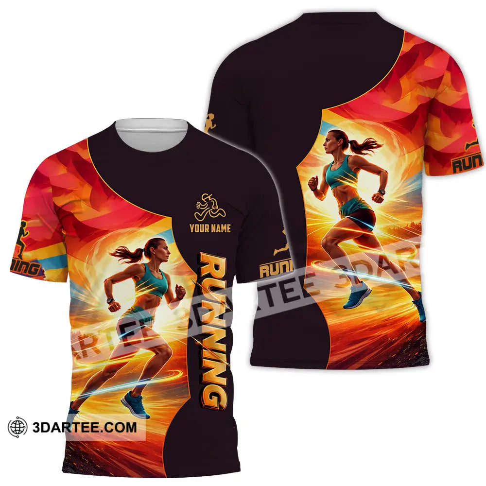 Unisex Shirt - Custom Running 3D Shirt T-Shirt / S T-shirt