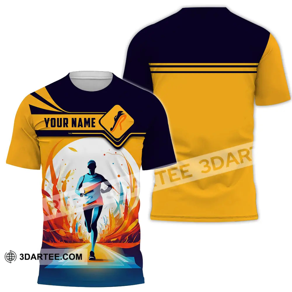 Unisex Shirt - Custom Running 3D Shirt T-Shirt / S T-shirt