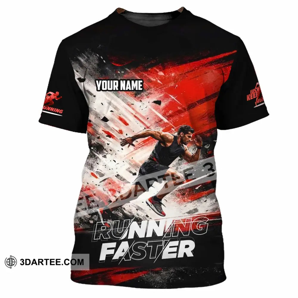 Unisex Shirt - Custom Running 3D Shirt - T-Shirt / S - T-shirt