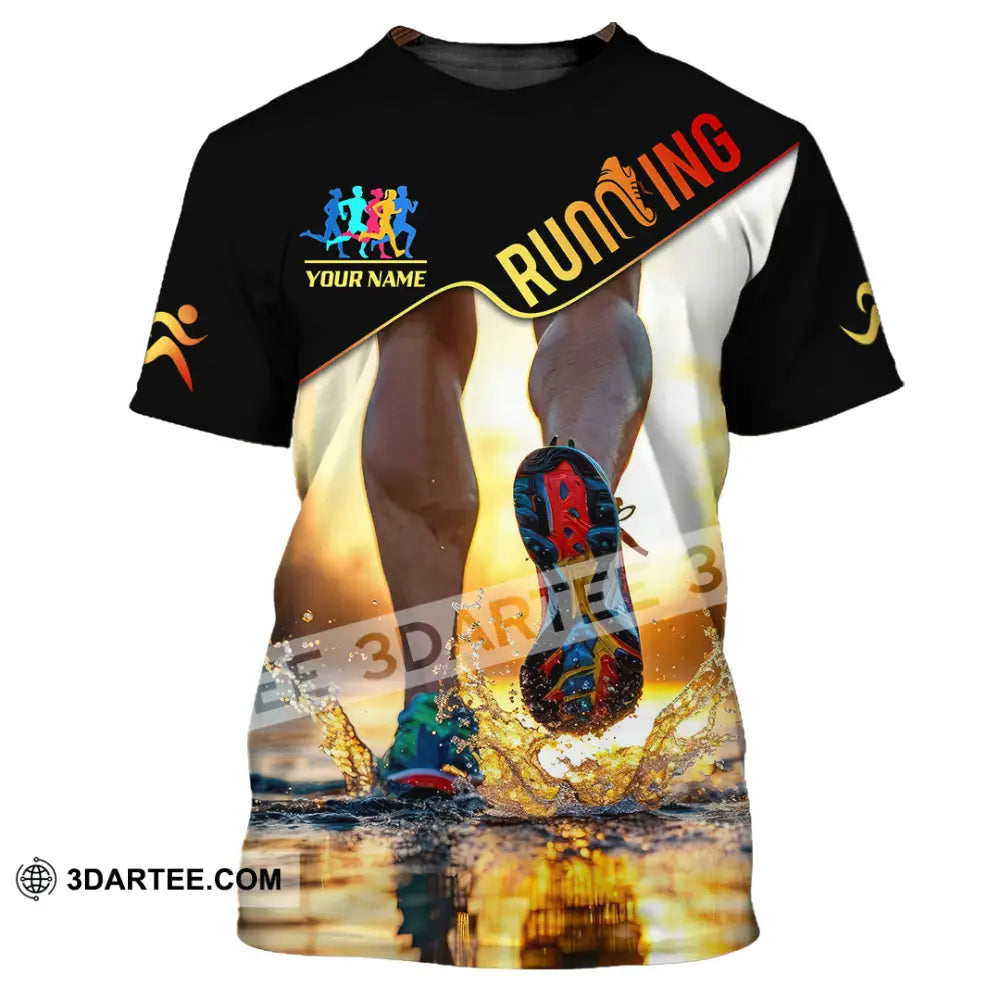 Unisex Shirt - Custom Running 3D Shirt T-Shirt / S T-shirt
