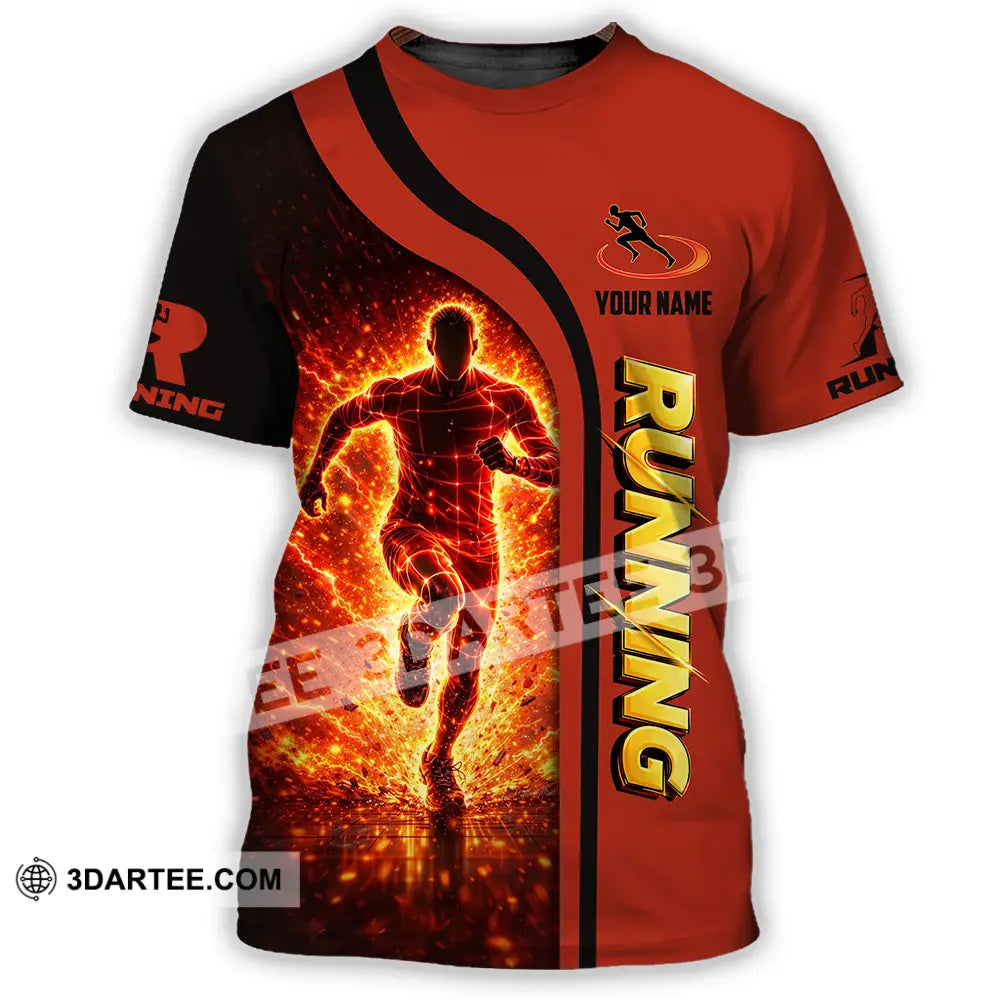 Unisex Shirt - Custom Running 3D Shirt T-Shirt / S T-shirt