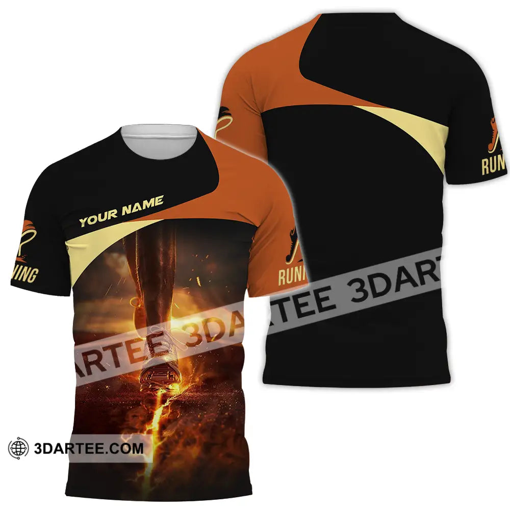 Unisex Shirt - Custom Running 3D Shirt T-Shirt / S T-shirt