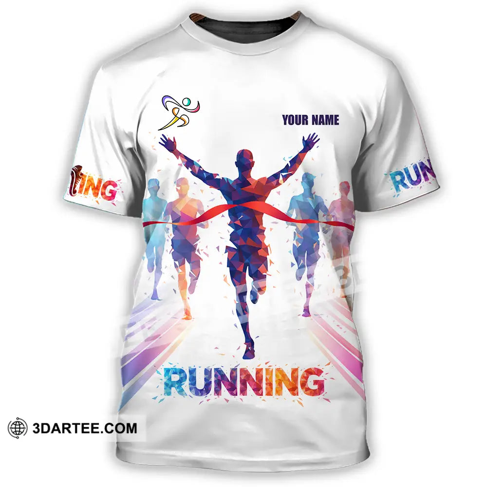 Unisex Shirt - Custom Running 3D Shirt - T-Shirt / S - T-shirt