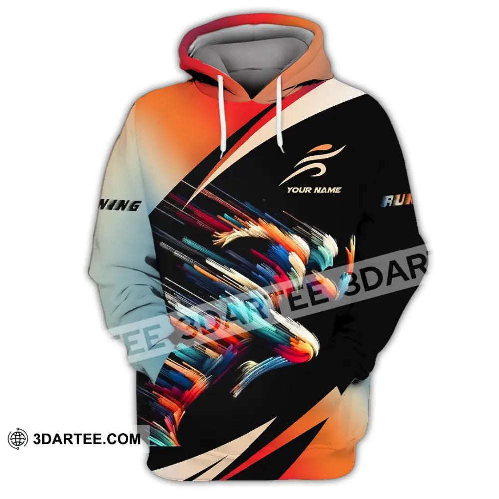 Unisex Shirt - Custom Running Shirt Hoodie / S T-shirt