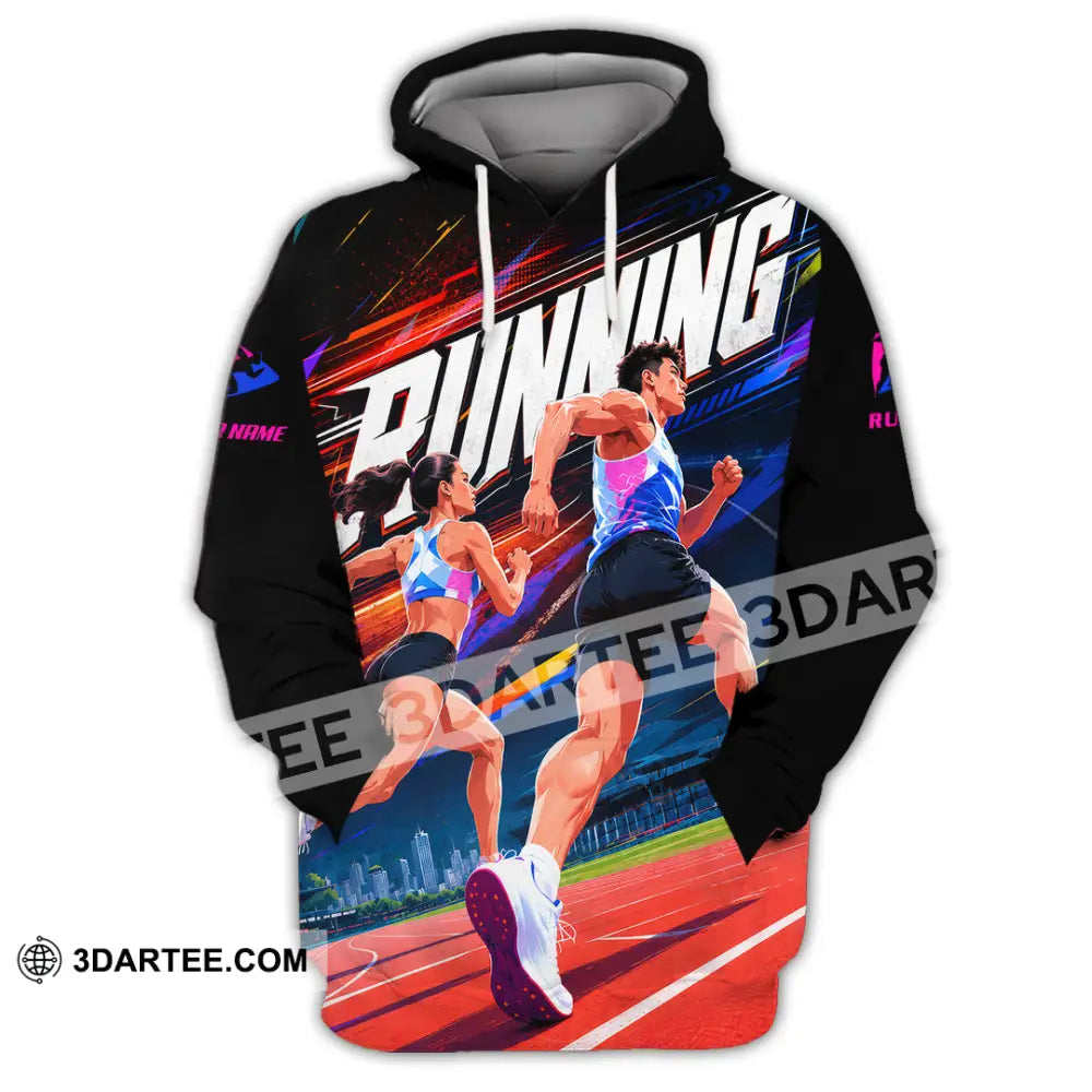 Unisex Shirt - Custom Running Shirt - Hoodie / S - T-shirt