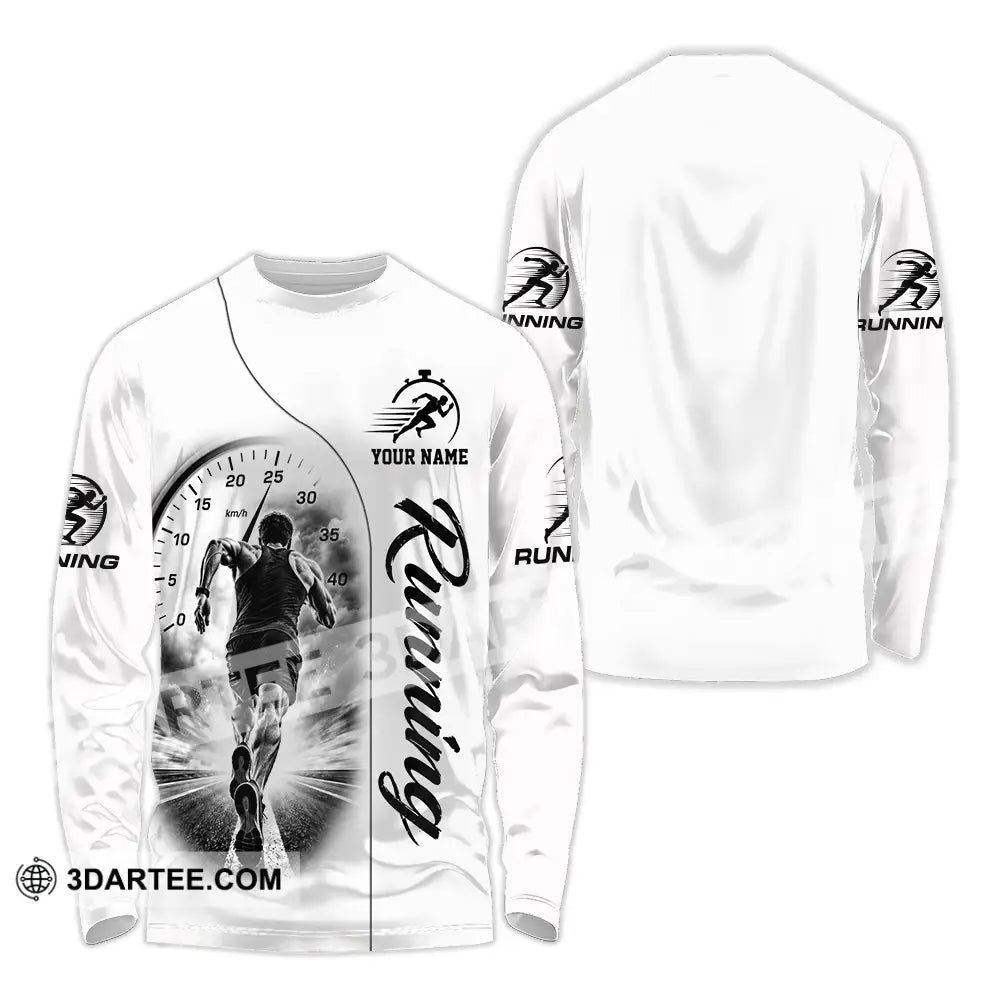 Unisex Shirt - Custom Running Shirt - Long Sleeve Shirt / S - T-shirt