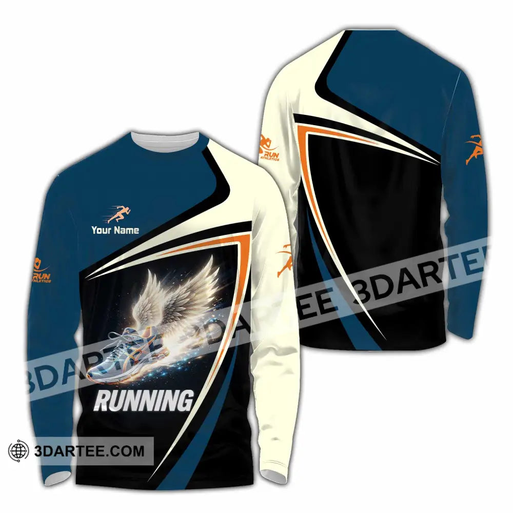 Unisex Shirt - Custom Running Shirt - Long Sleeve Shirt / S - T-shirt