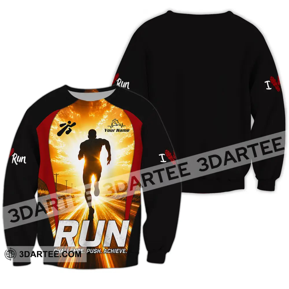 Unisex Shirt - Custom Running Shirt - Long Sleeve / S - T-shirt