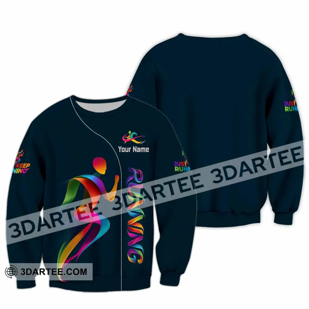 Unisex Shirt - Custom Running Shirt - Long Sleeve / S - T-shirt