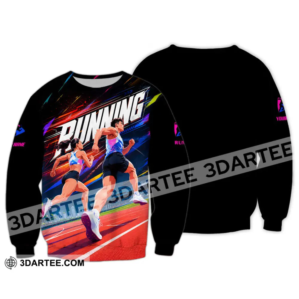 Unisex Shirt - Custom Running Shirt - Long Sleeve / S - T-shirt