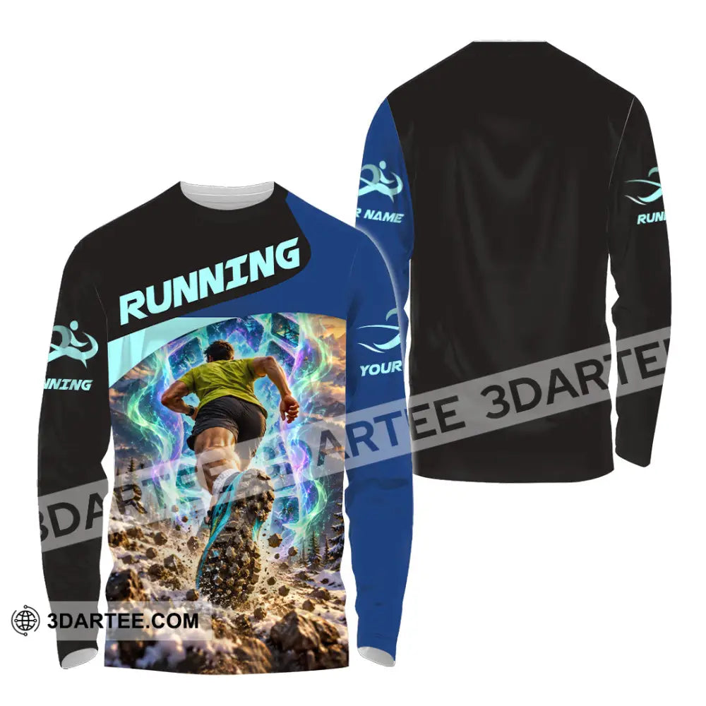 Unisex Shirt - Custom Running Shirt - Long Sleeve Shirt / S - T-shirt