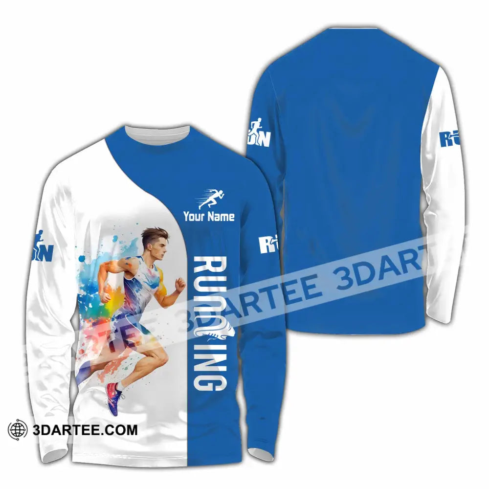 Unisex Shirt - Custom Running Shirt - Long Sleeve Shirt / S - T-shirt