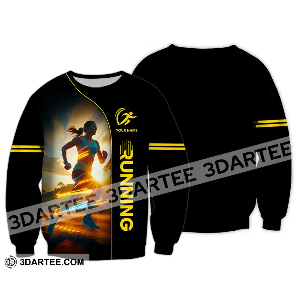 Unisex Shirt Custom Running Shirt Long Sleeve / S T shirt