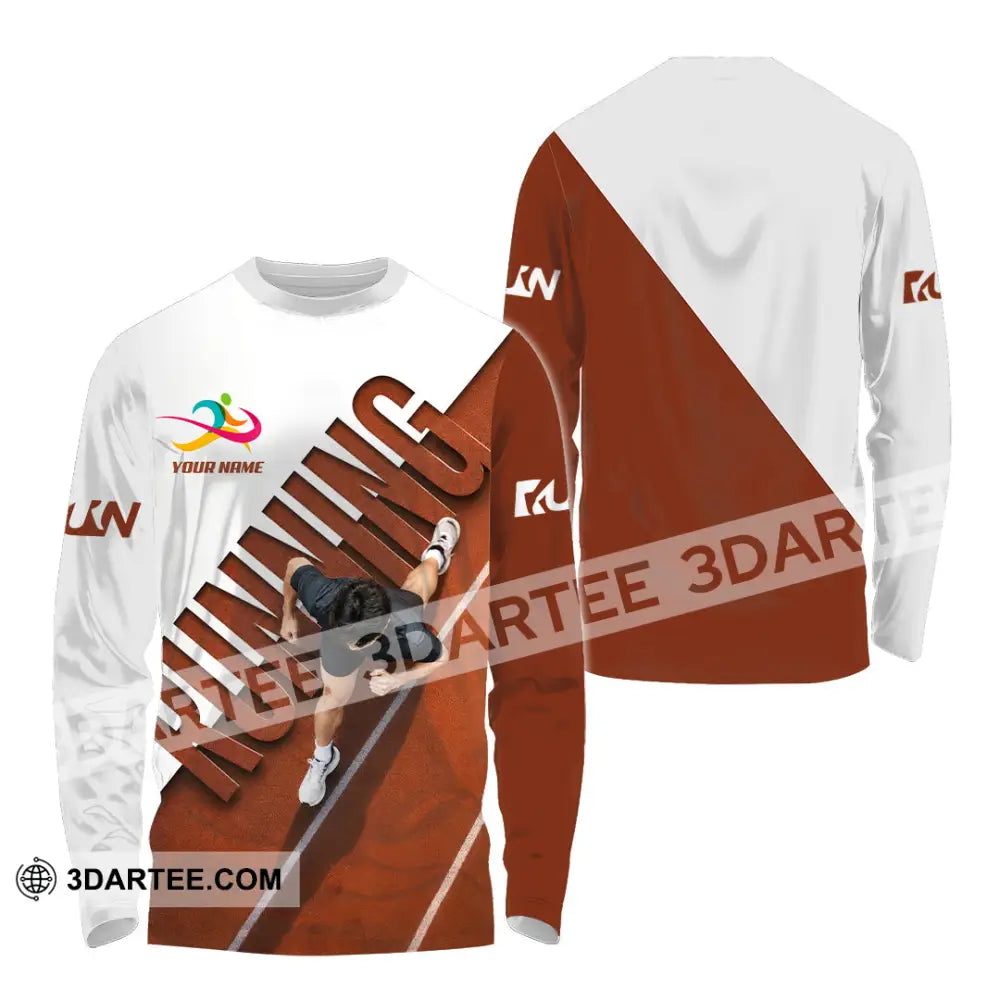 Unisex Shirt - Custom Running Shirt - Long Sleeve Shirt / S - T-shirt