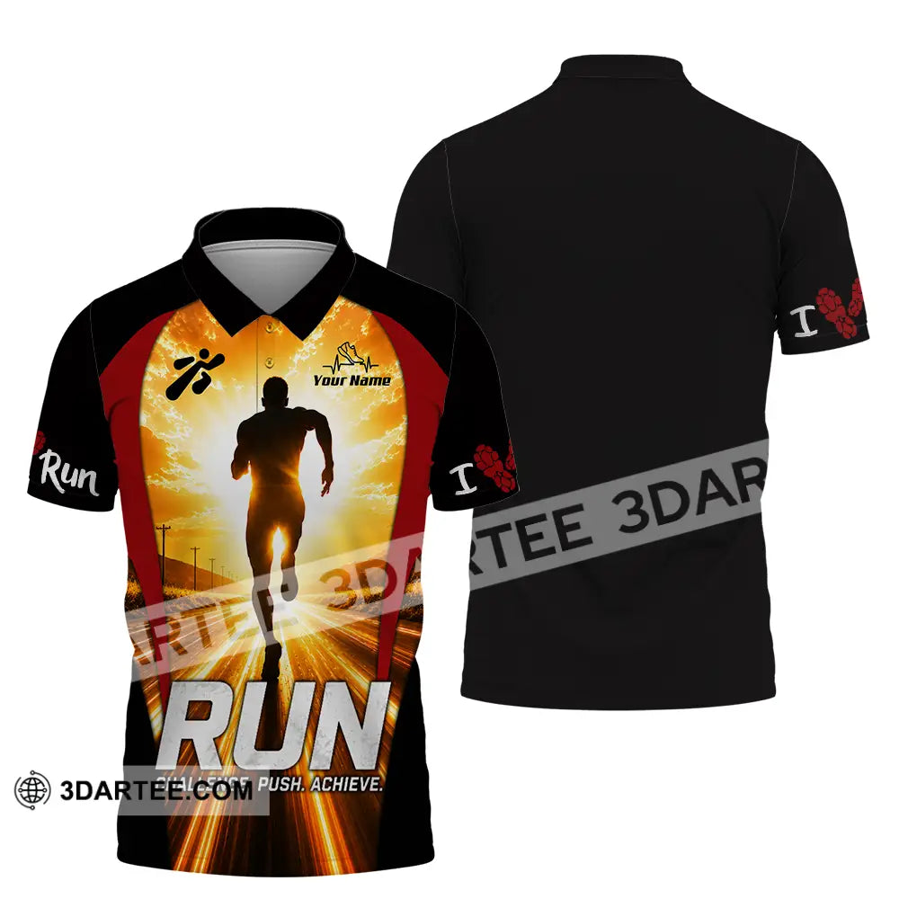 Unisex Shirt - Custom Running Shirt - Polo Shirt / S - T-shirt