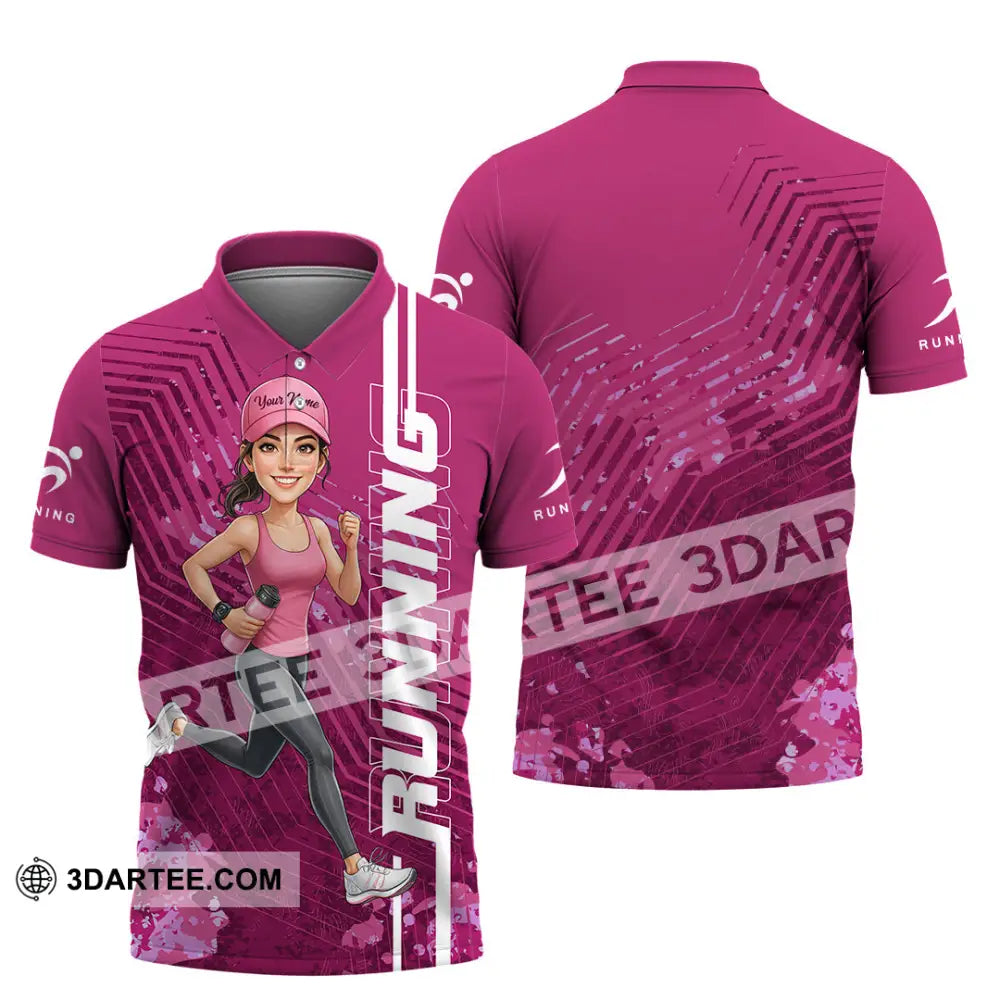 Unisex Shirt - Custom Running Women 3D Shirt Polo Shirt / S T-shirt
